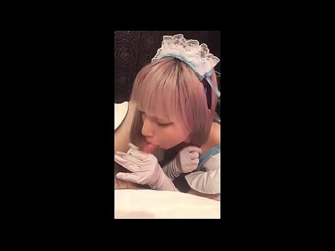 ❤️ 日本偶像 [mayuka]，法國女僕服裝，第 1 部分，口交和用乳液混蛋 ❤ 蕩婦 在 zh-tw.it-com.top